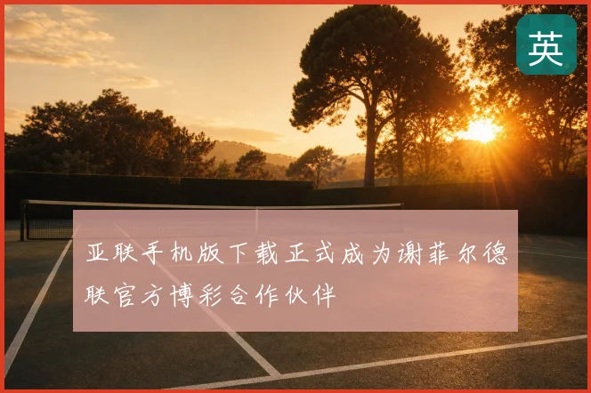 亚联手机版下载正式成为谢菲尔德联官方博彩合作伙伴